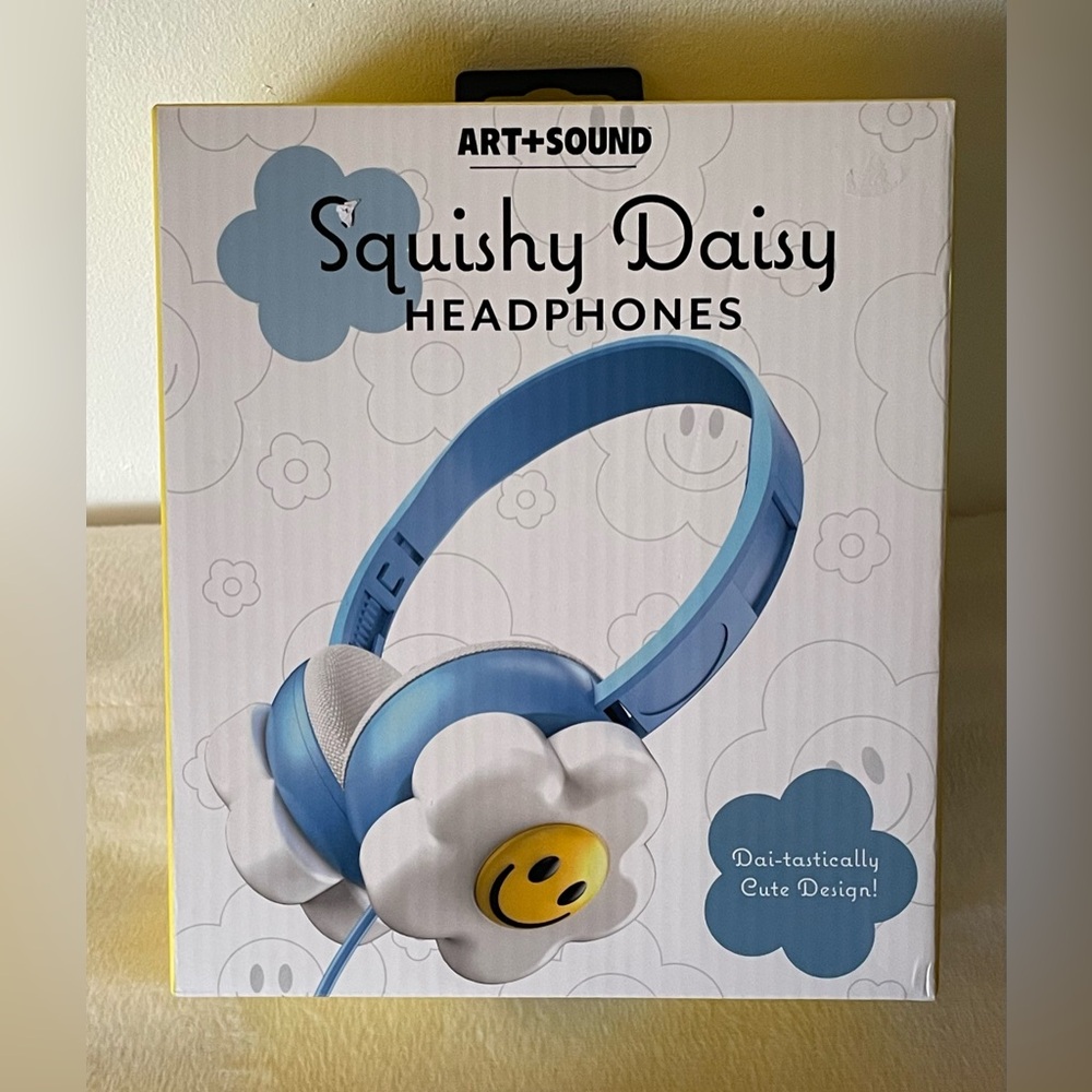 Art + Sound Squishy Daisy Headphones